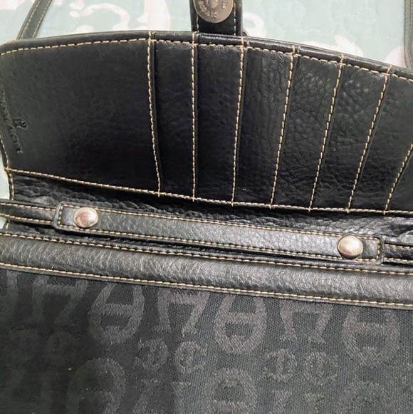 Etienne Aigner Convertible Logo Wristlet Bag - Picture 15 of 16